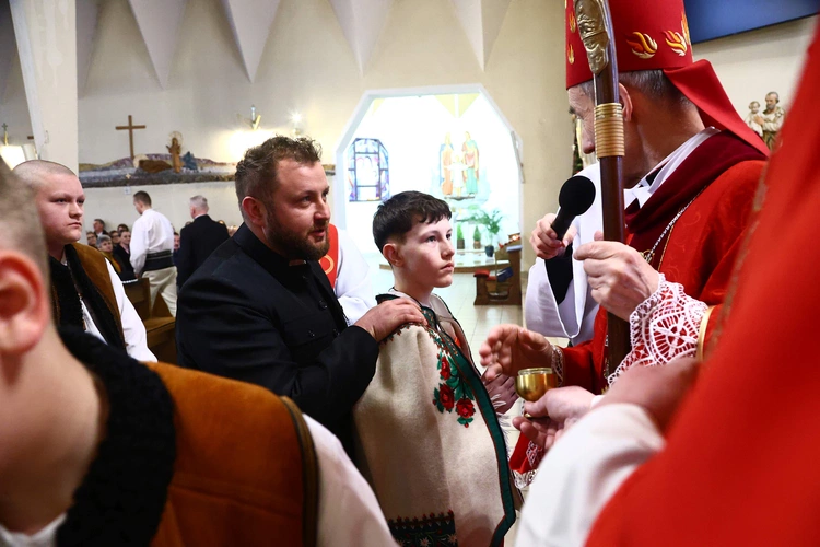 Bierzmowanie w Tylmanowej