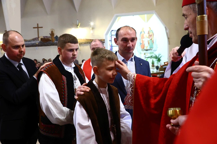 Bierzmowanie w Tylmanowej