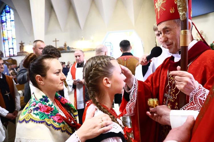 Bierzmowanie w Tylmanowej