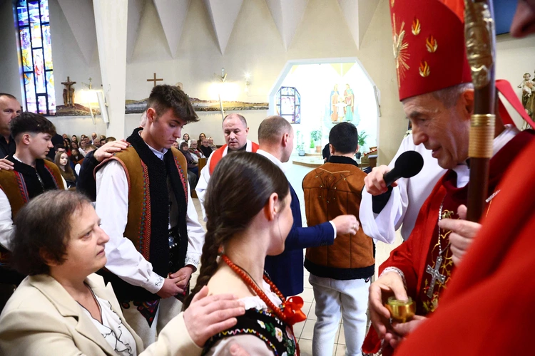 Bierzmowanie w Tylmanowej