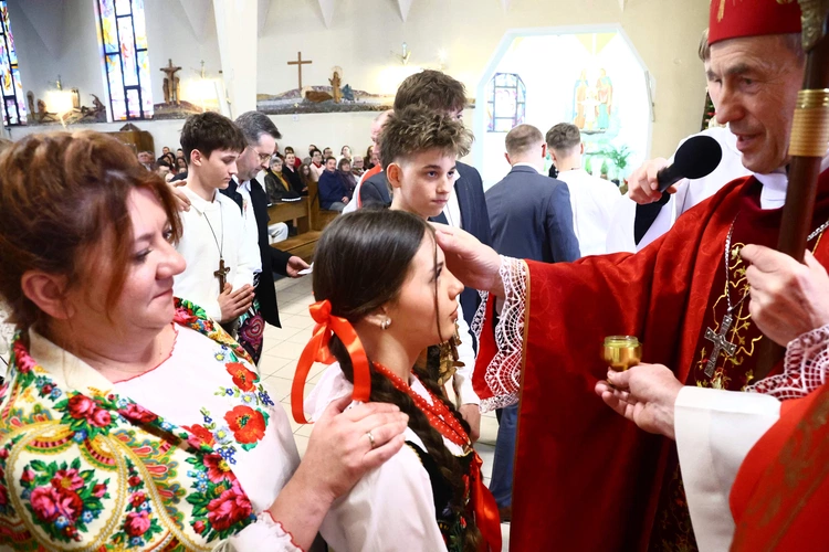Bierzmowanie w Tylmanowej
