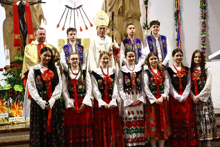 Bierzmowanie w Krościenku