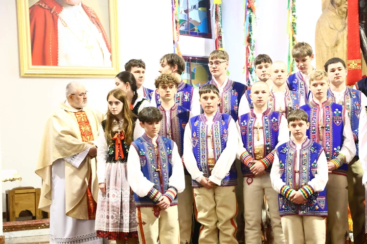 Bierzmowanie w Krościenku