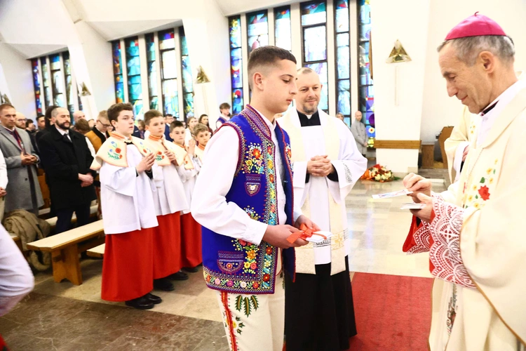 Bierzmowanie w Krościenku