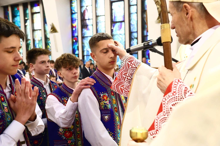 Bierzmowanie w Krościenku