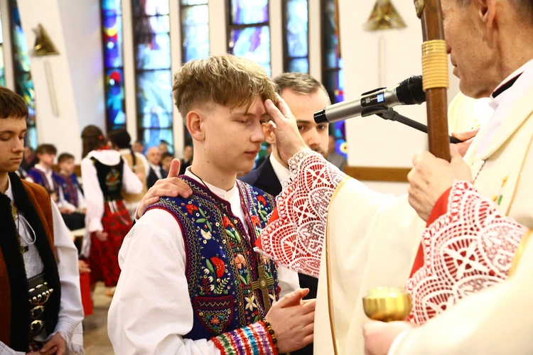 Bierzmowanie w Krościenku