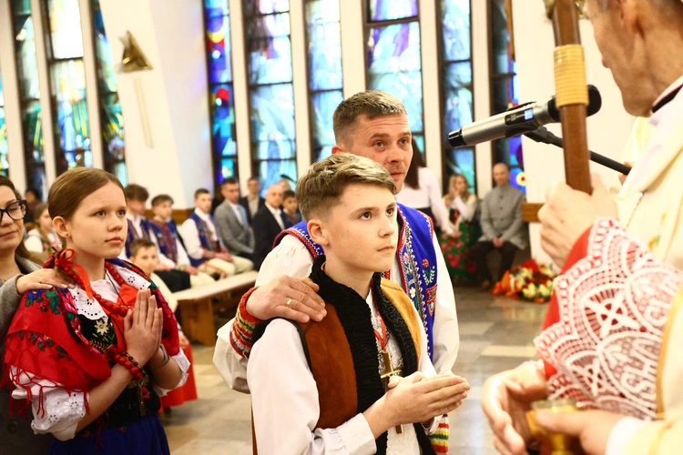 Bierzmowanie w Krościenku