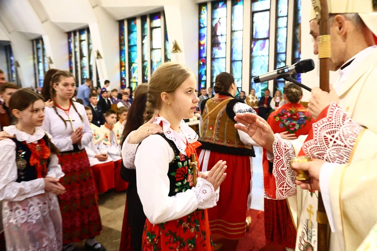 Bierzmowanie w Krościenku