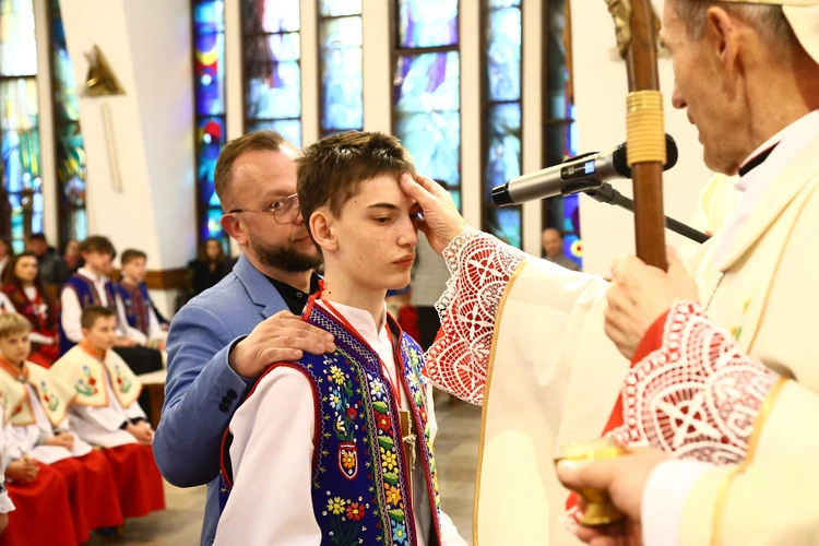 Bierzmowanie w Krościenku