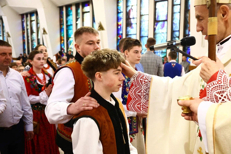 Bierzmowanie w Krościenku