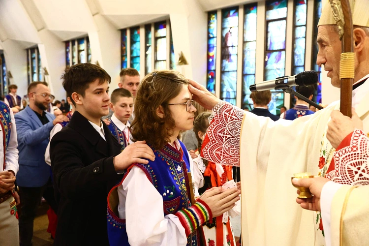 Bierzmowanie w Krościenku
