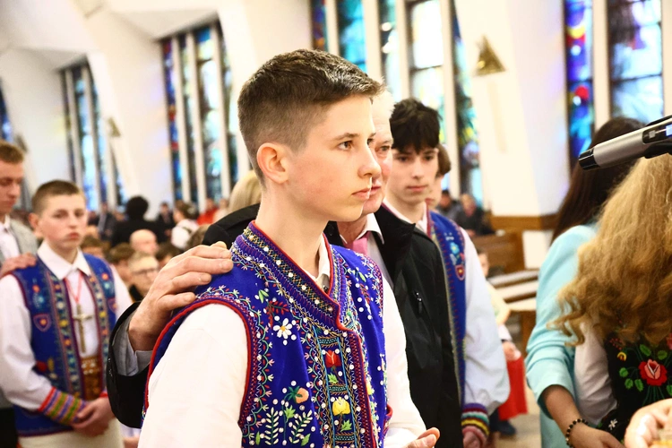 Bierzmowanie w Krościenku