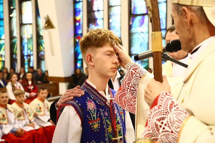 Bierzmowanie w Krościenku