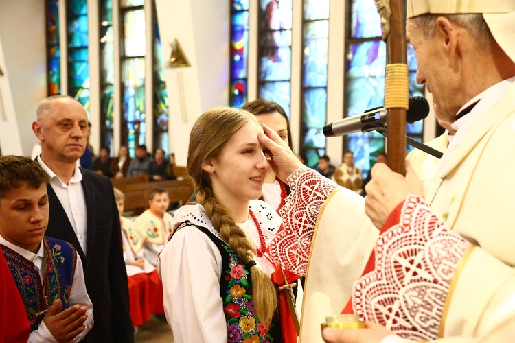 Bierzmowanie w Krościenku