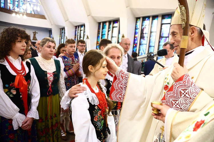 Bierzmowanie w Krościenku