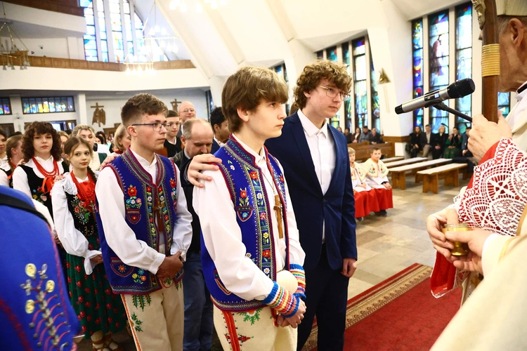 Bierzmowanie w Krościenku