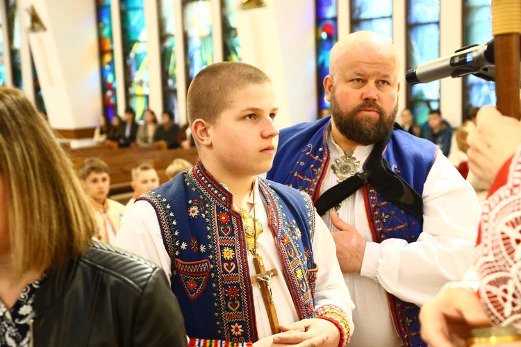 Bierzmowanie w Krościenku