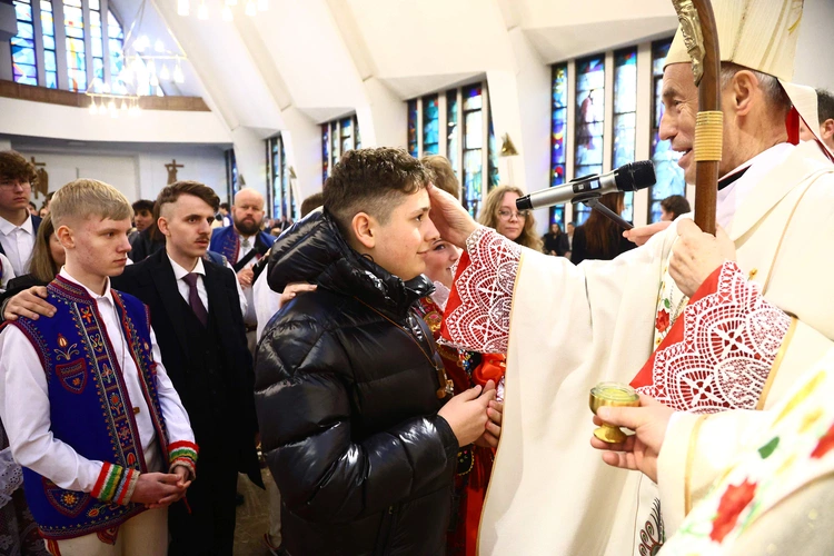 Bierzmowanie w Krościenku