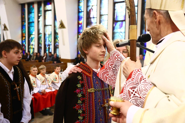 Bierzmowanie w Krościenku
