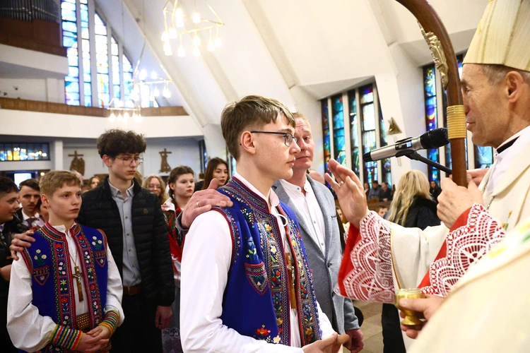 Bierzmowanie w Krościenku