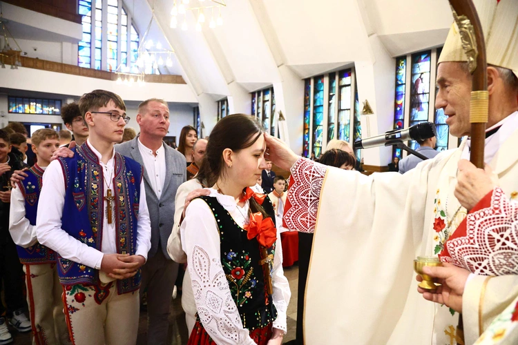 Bierzmowanie w Krościenku