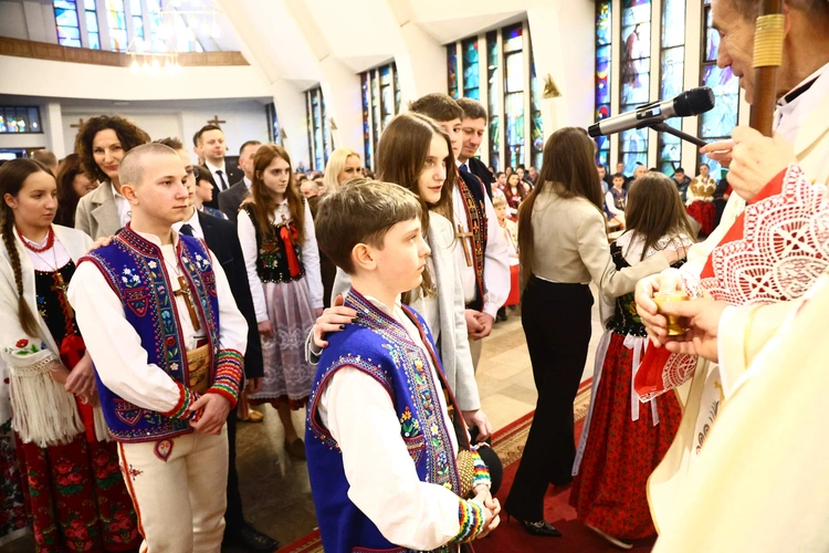 Bierzmowanie w Krościenku