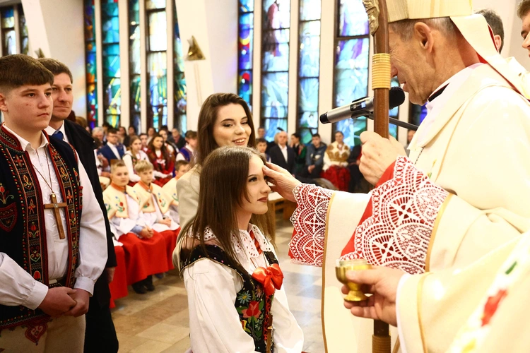 Bierzmowanie w Krościenku