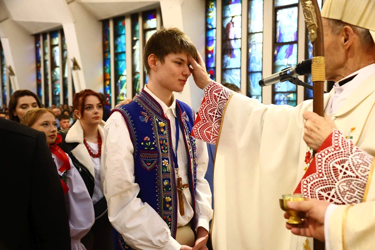 Bierzmowanie w Krościenku