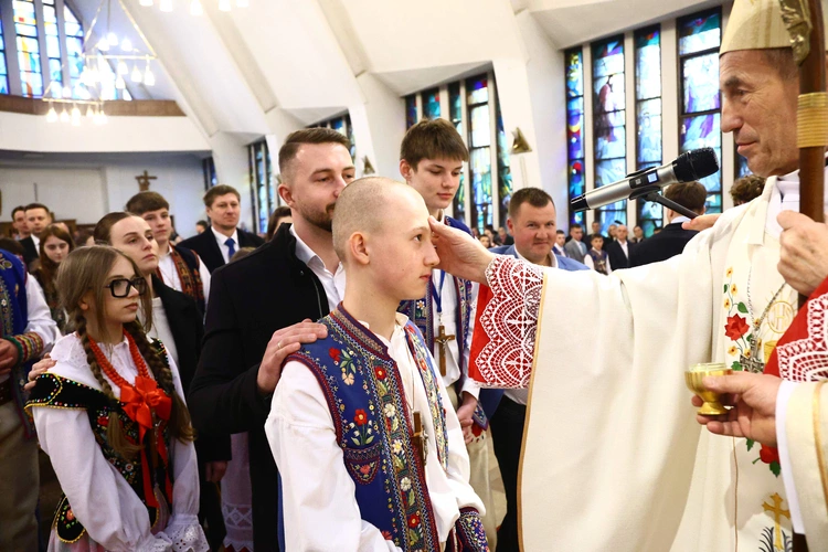 Bierzmowanie w Krościenku