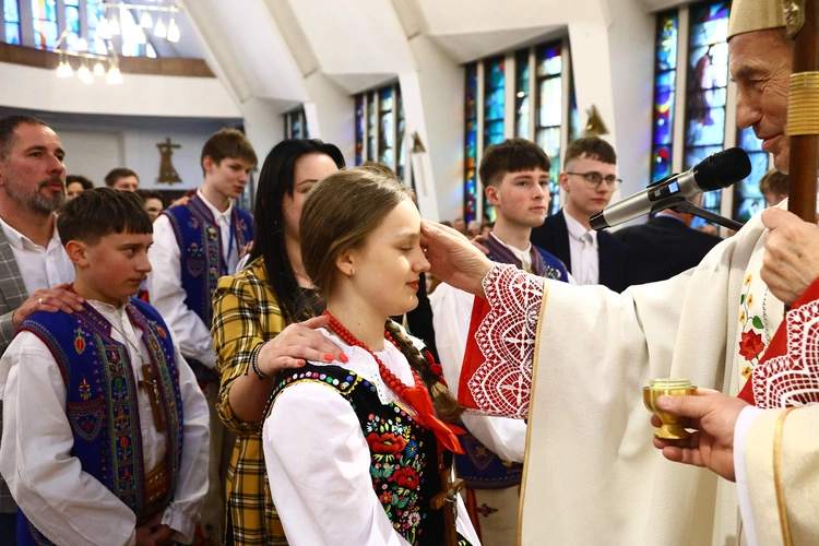 Bierzmowanie w Krościenku