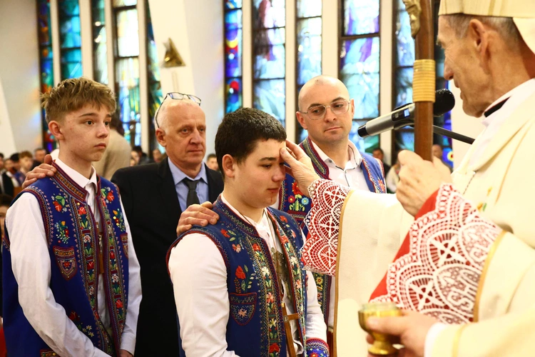 Bierzmowanie w Krościenku