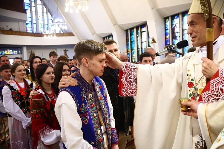 Bierzmowanie w Krościenku