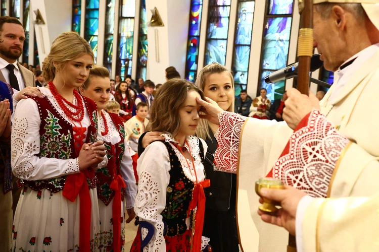 Bierzmowanie w Krościenku