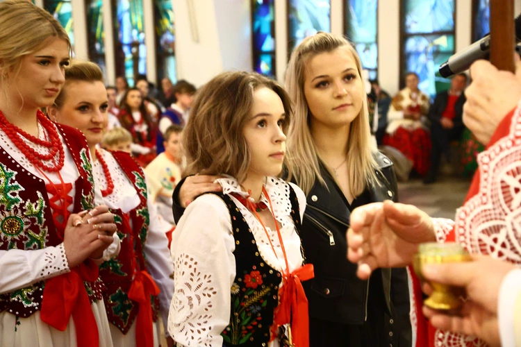 Bierzmowanie w Krościenku