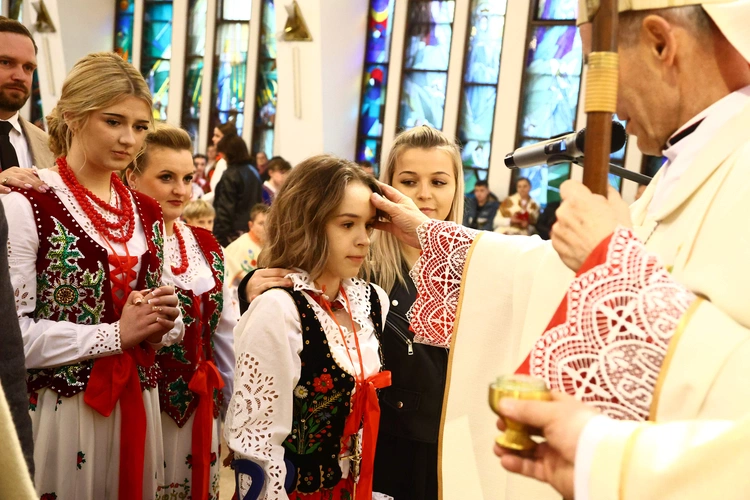 Bierzmowanie w Krościenku