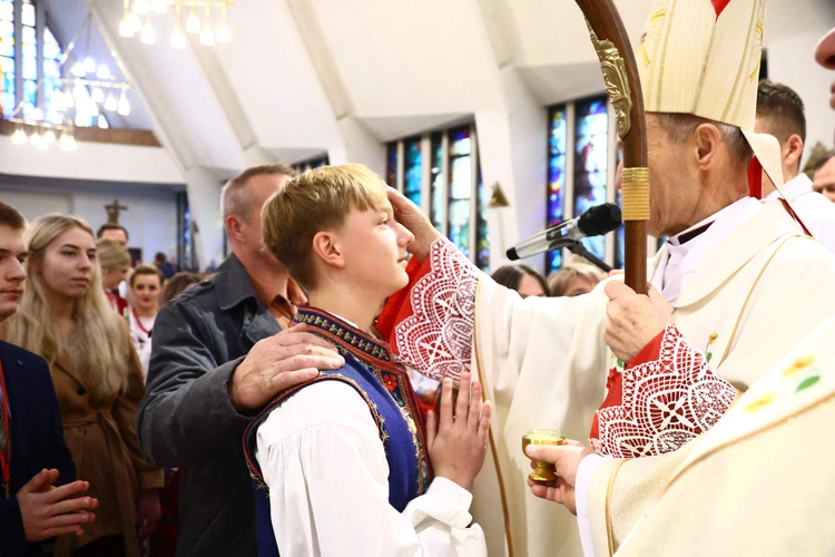 Bierzmowanie w Krościenku