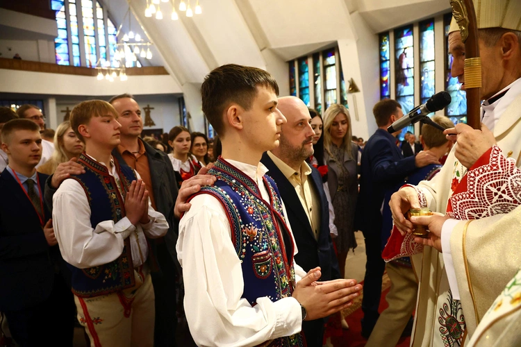 Bierzmowanie w Krościenku