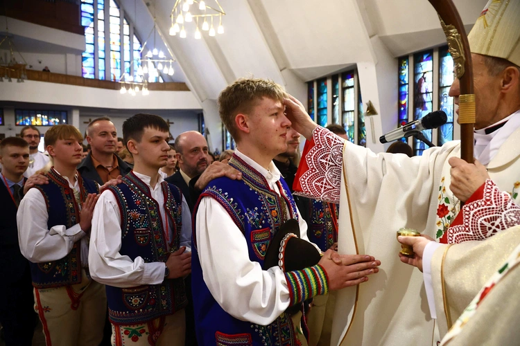 Bierzmowanie w Krościenku