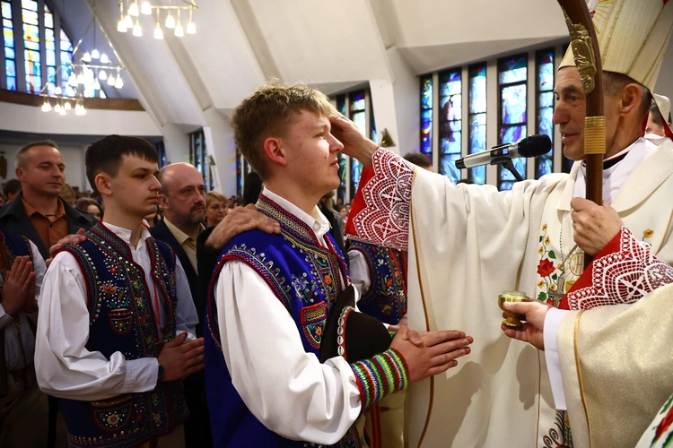 Bierzmowanie w Krościenku