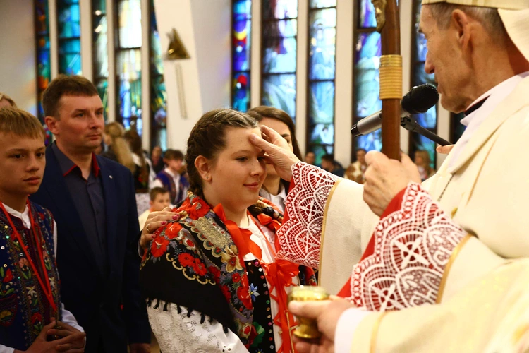 Bierzmowanie w Krościenku