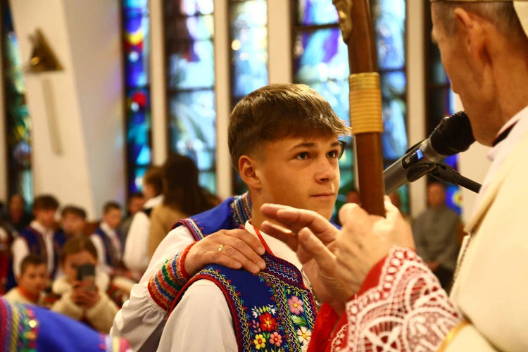 Bierzmowanie w Krościenku