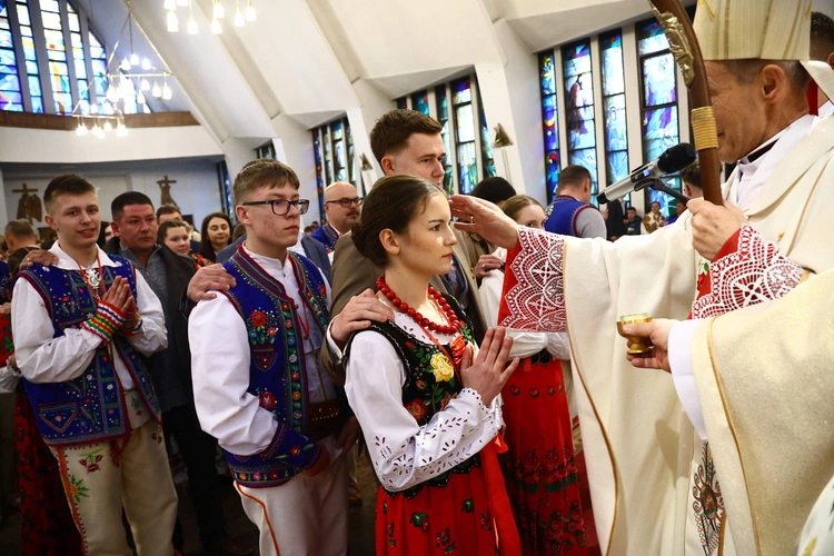 Bierzmowanie w Krościenku