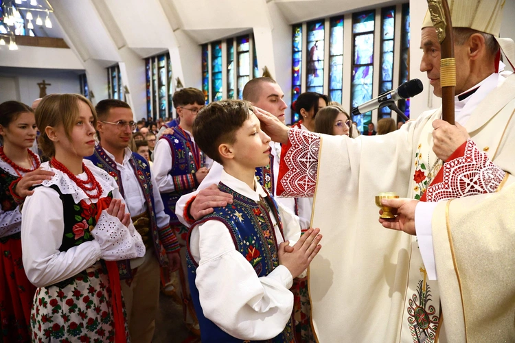 Bierzmowanie w Krościenku