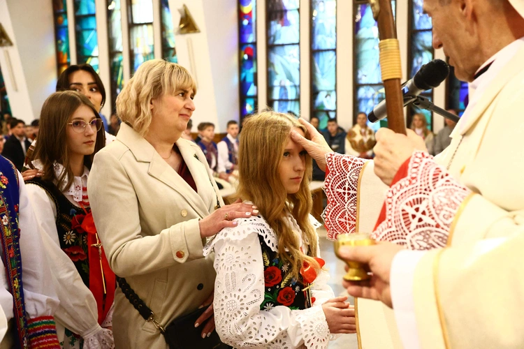 Bierzmowanie w Krościenku