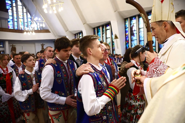 Bierzmowanie w Krościenku