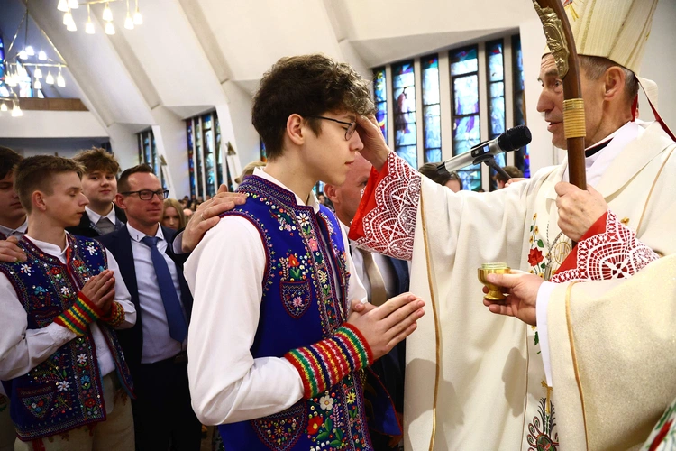 Bierzmowanie w Krościenku