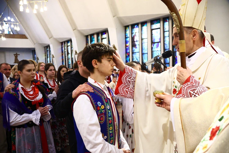 Bierzmowanie w Krościenku
