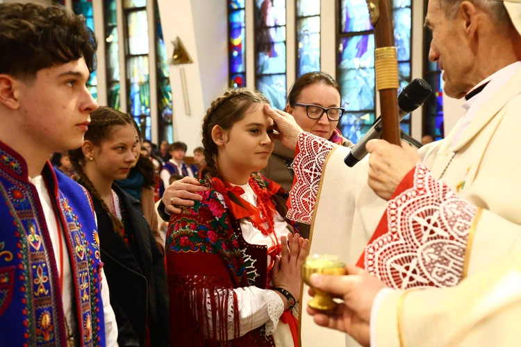 Bierzmowanie w Krościenku