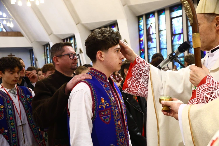 Bierzmowanie w Krościenku