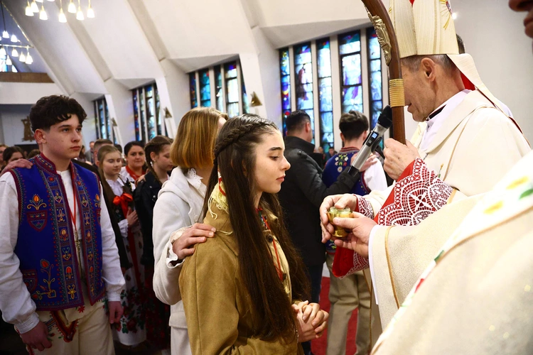 Bierzmowanie w Krościenku